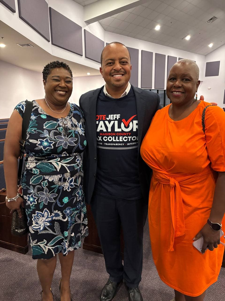 Jeff Taylor on the campaign trail
